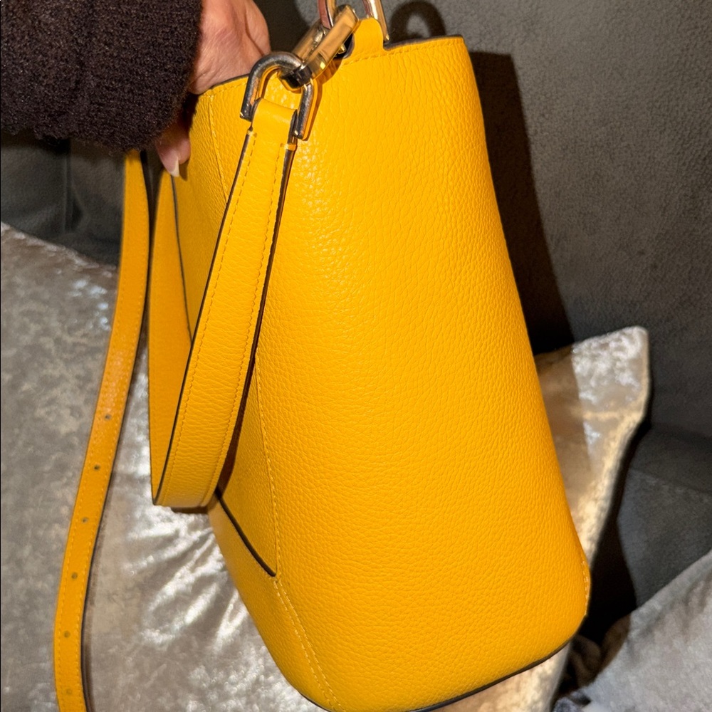 Kate Spade Vibrant Yellow Shoulder Bag - Picture 3 of 6